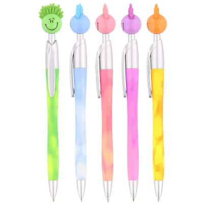 Plastic mood fun pen blank.