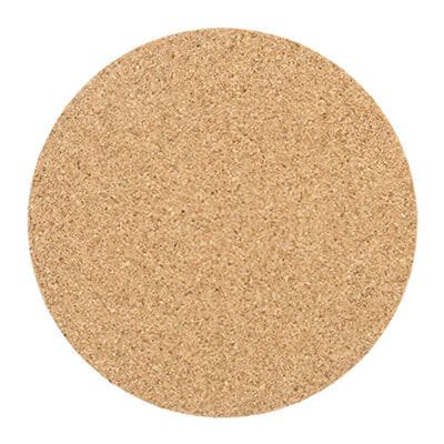 Cork 5 inches circle coaster blank.