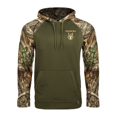 Green and Camo Custom Hoodie