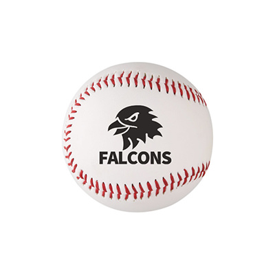 Leather white customized baseball