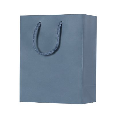 Kraft paper classic gray 8 inch tote blank.