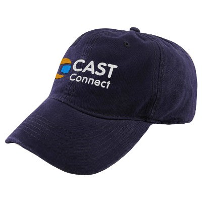 Personalized embroidered maroon ball cap.