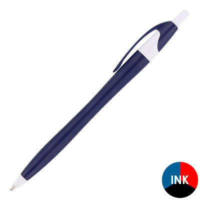 Solid color pens with white accents.