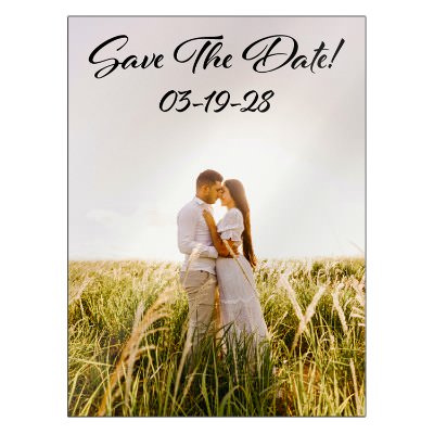 8x11 inch magnet square corners with full color imprint.