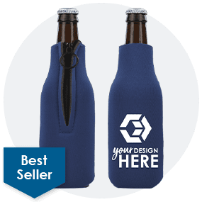 Foam Zipper Bottle Cooler