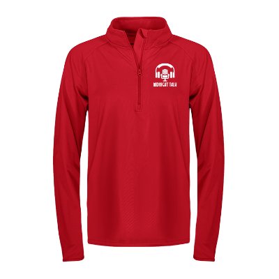 Red Custom Quarter-Zip