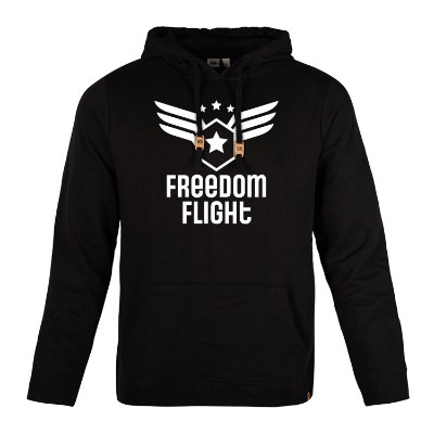 Customed Imprinted  Black Sweatshirt