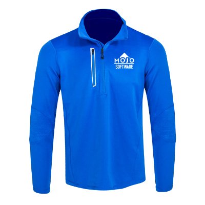 Blue Custom Quarter-Zip