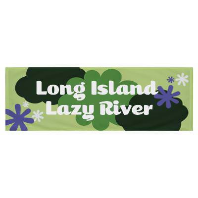 Full color cooling towel with branded logo