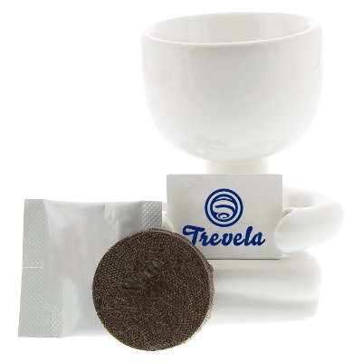 White ceramic personalized grow kit.