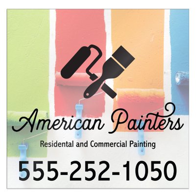 Promotional full color magnet imprint