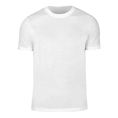 Plan white daily tee.