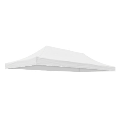 White 20-ft. tent canopy with no imprint.