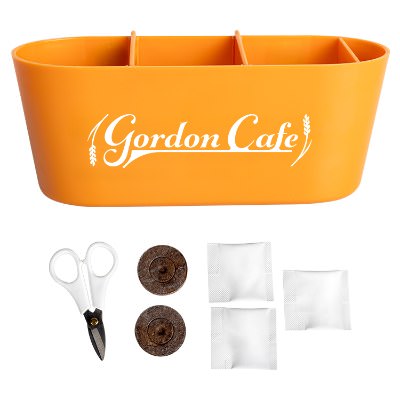 Terra cotta plastic custom blossom kit.