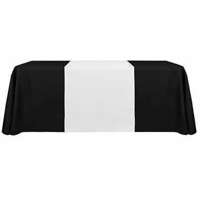 31 inches x 90 inches polyester table runner blank.