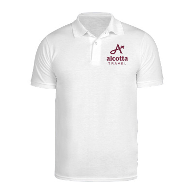 Ash polo custom imprint logo