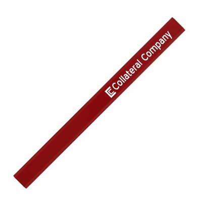 Wood lead carpenter pencil.