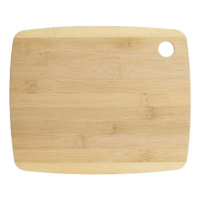 11-in. gosford two-tone natural bamboo cutting board blank.