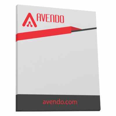 Souvenir sticky note 2-1/2 x 3 inch pad with full color imprint.