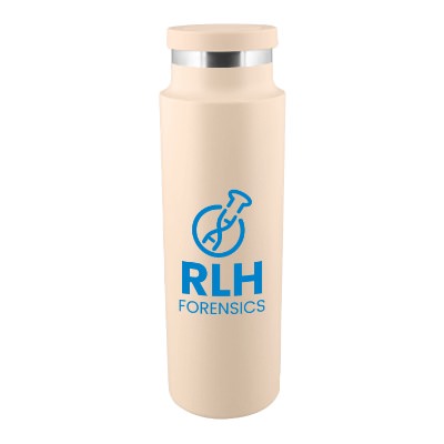 Stainless sports bottle with custom logo in 25 oz.