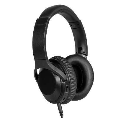 Blank plastic headphones available in bulk.