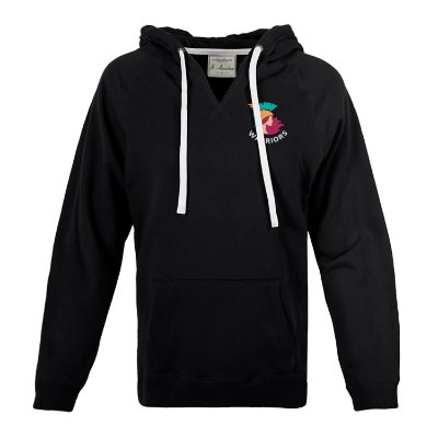 Custom Embroidered Black Ladies Sweatshirt