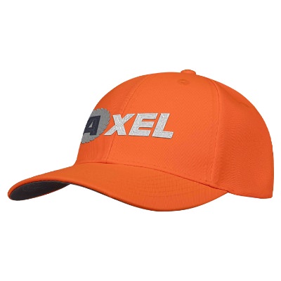 Orange Embroidered Custom Sport Cap
