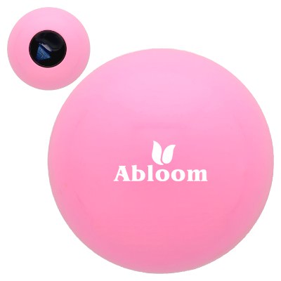 Pink plastic eight ball with custom one color.
