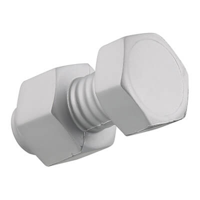 Foam nut n bolt stress reliever blank.