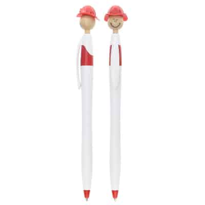 Plastic fireman active pen blank.