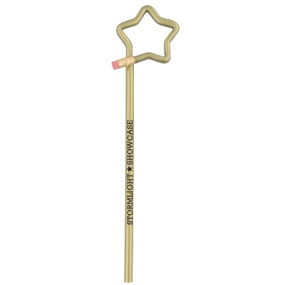 Wood star pencil.