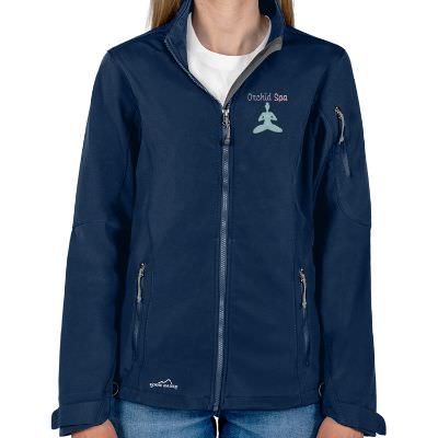 Ladies embroidered dark blue jacket.