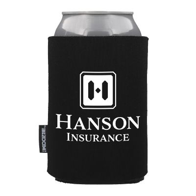 Foam yellow original Koozie custom imprint.