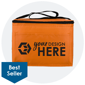 Six Pack Budget Lunch Cooler Bag