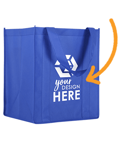 Imprint Info for Custom Grocery Tote Bags