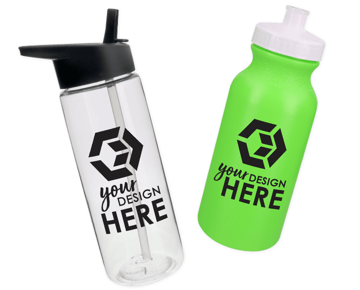 Custom Plastic Water Bottles