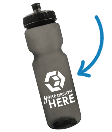 Imprint Info for Custom Plastic Water Bottles
