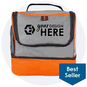 Two Compartment Lunch Bag