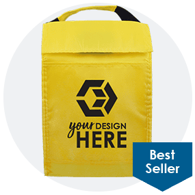 Fold-Over Budget Lunch Bag-Full Color