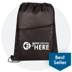 Angle Drawstring Cooler Sports Pack