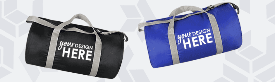 Custom Duffel and Gym Bags - Start your order today!