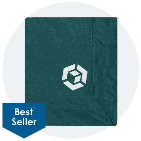 Plaid Lambswool Microsherpa Blanket-Embroidered