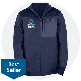 Under Armour® Men's Soft Shell Jacket-Full Color