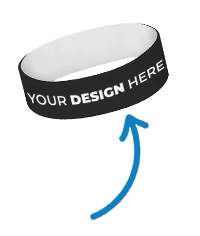 Imprint Info for Custom ​​Silicone Wristbands​