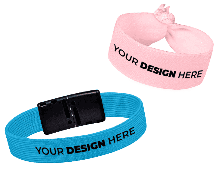 Custom cloth wristbands