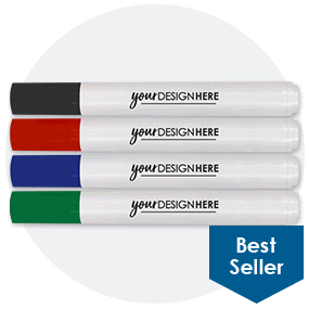 Assorted Dry Erase Bullet Tip Marker-4 Pack