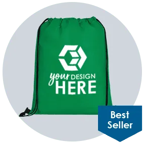 Polypropylene Drawstring Bag-Full Color