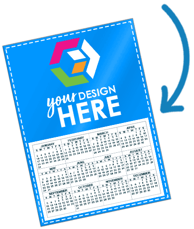 Imprint Info for Custom Calendar Magnets