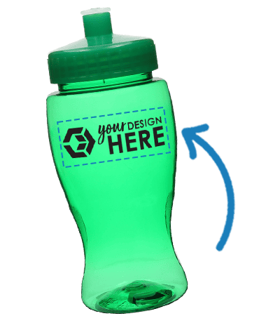 Imprint Info for Custom Sustainable Water Bottles