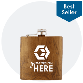 6 oz. Keen Stainless Steel Hip Flask